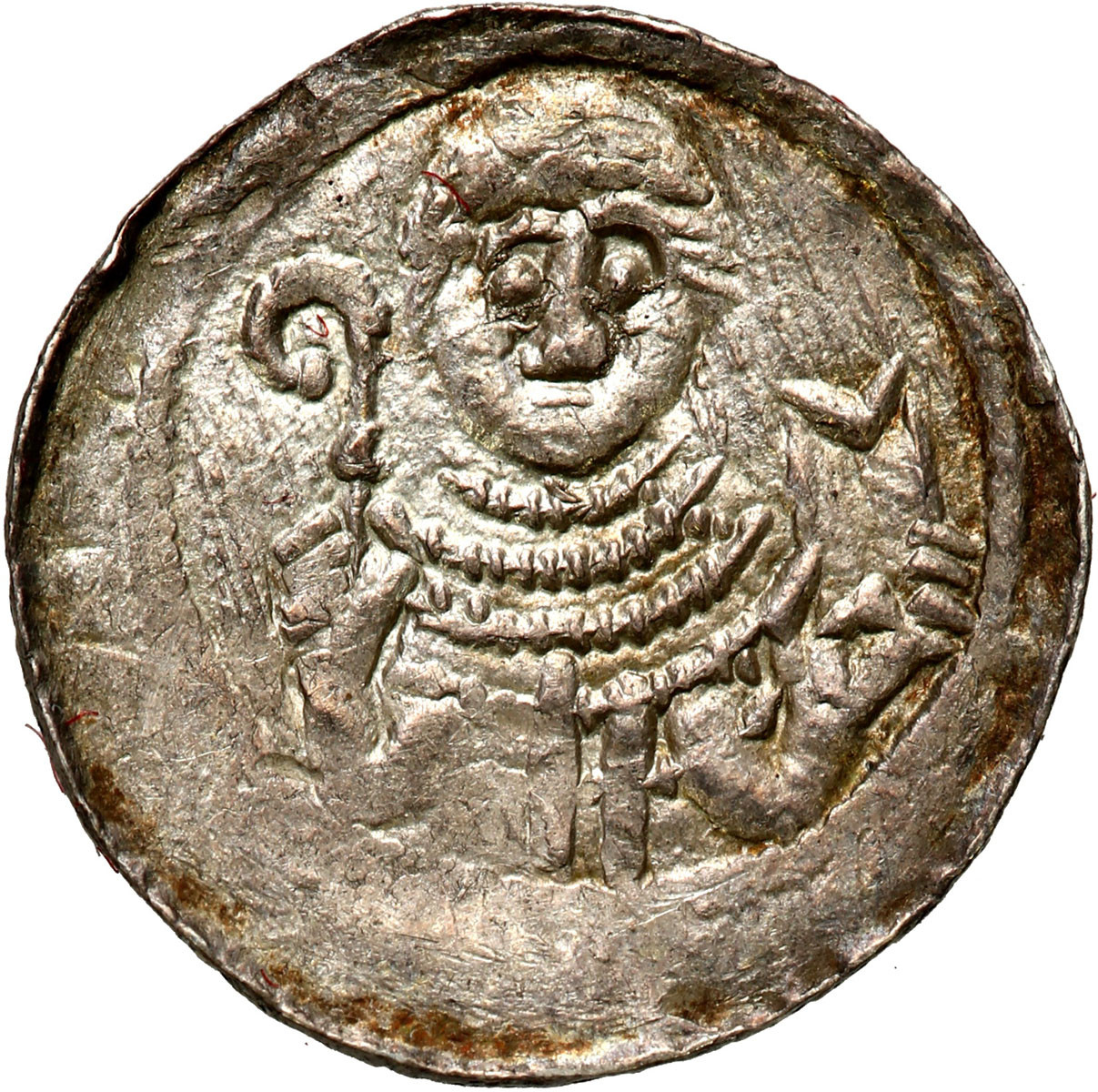 Władysław II Wygnaniec (1138-1146). Denar - PIĘKNY